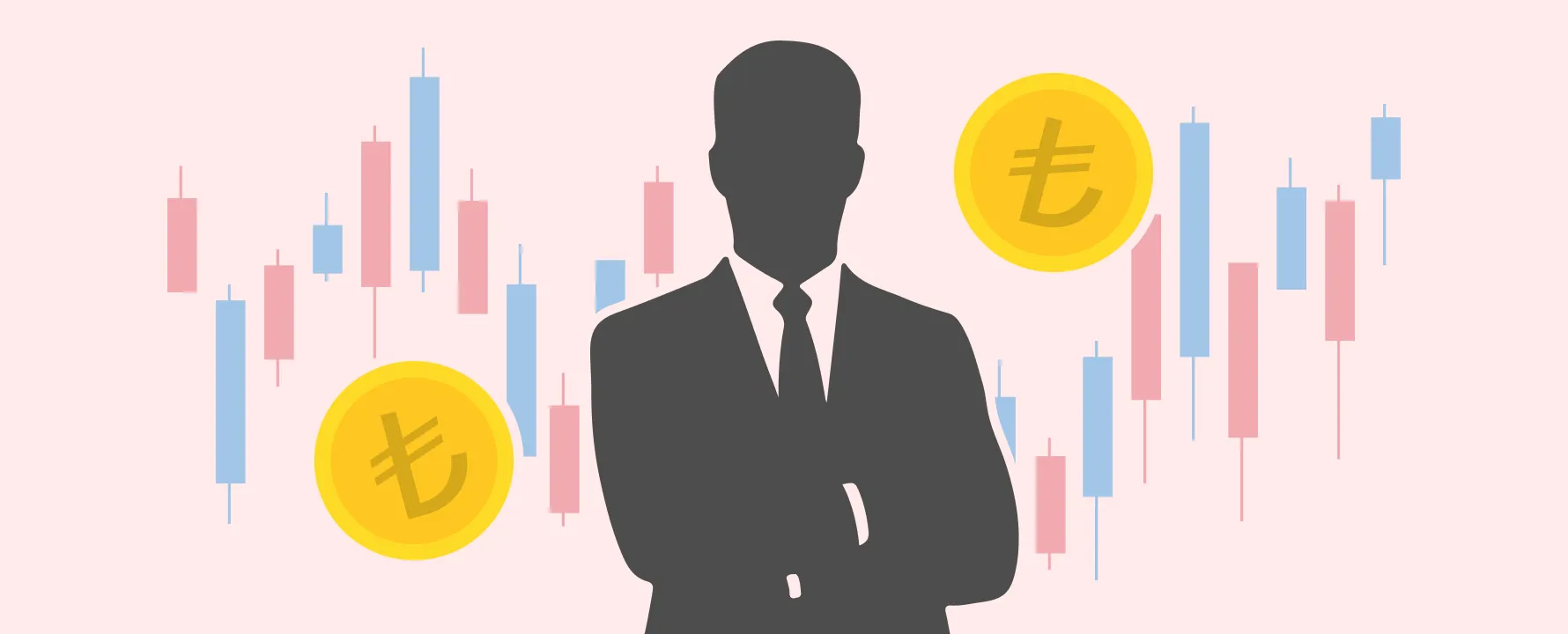 政治・経済・資源などがトルコリラ価格に影響する要因を示すイラスト