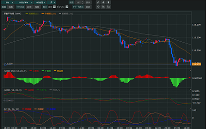 テクニカル指標表示イメージ01